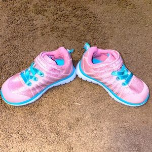 BNWOT - US Polo Assn. Toddler Girl’s Pink Sparkle Sneakers-Size 5